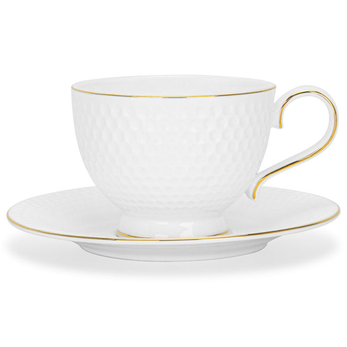 Fissman 2-Piece Cup and Saucer 200ml, Noemi Series
