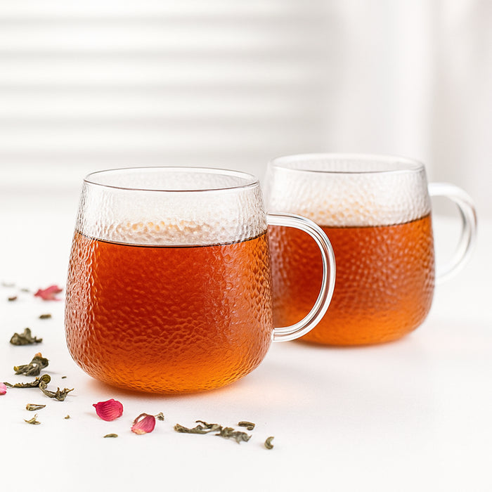 Fissman 2-Piece Cups 300ml Borosilicate Glass