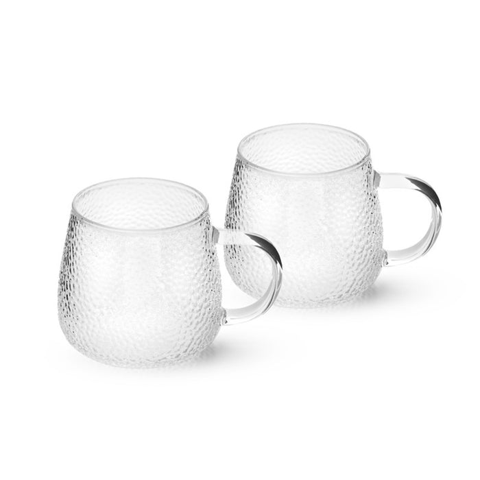 Fissman 2-Piece Cups 300ml Borosilicate Glass