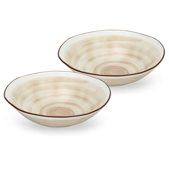 Fissman 2-Piece Deep Plates Glide 18cm (Porcelain)