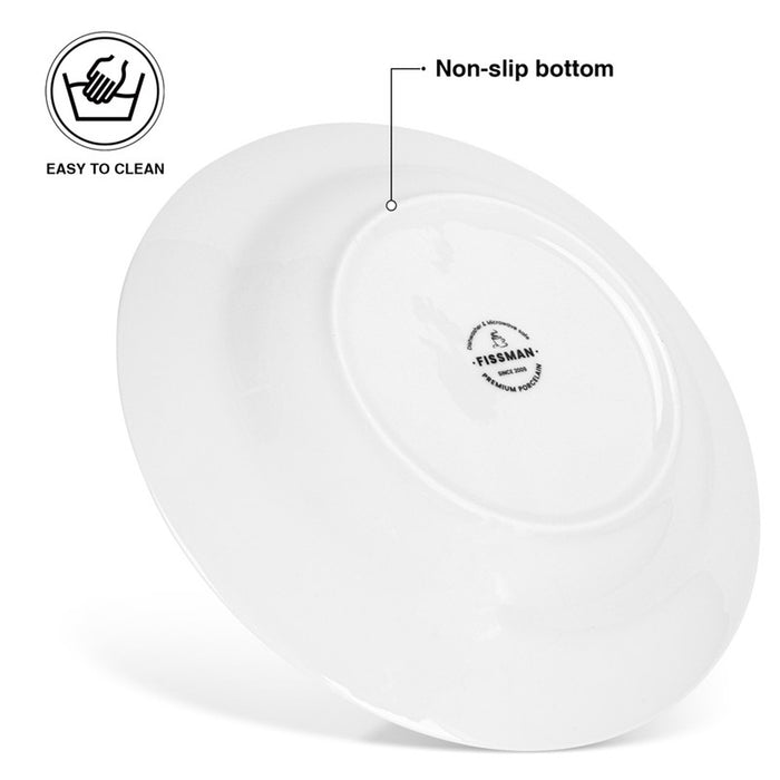 Fissman 2-Piece Deep Plates Summer Glint 20.5cm (Fine Bone China)