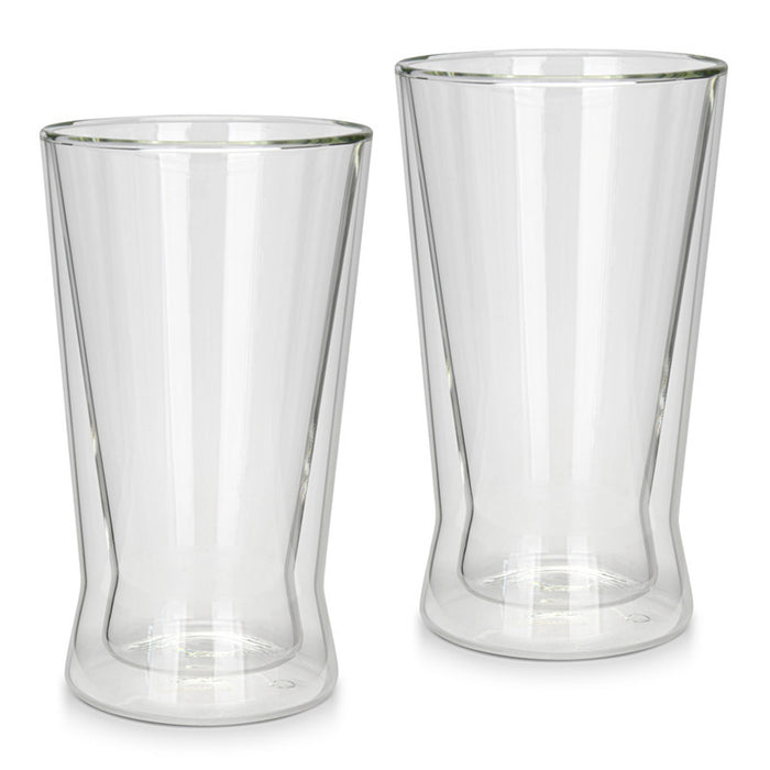 Fissman 2-Piece Double Wall Glasses 380 ml Borosilicate Glass