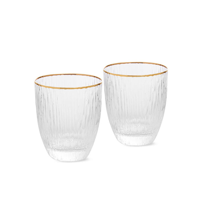 Fissman 2-Piece Glasses 400ml Glass