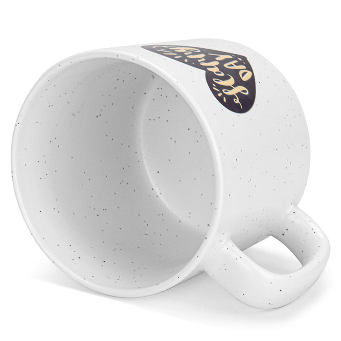 Fissman 2-Piece Mugs 490ml Happy Day With Heart New Bone China