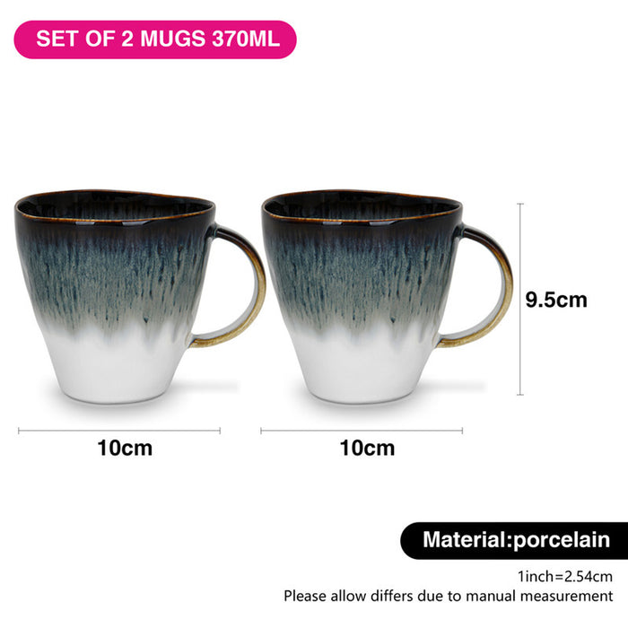 Fissman 2-Piece Mugs GALACTICA 370 ml Porcelain