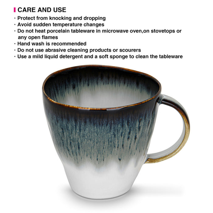 Fissman 2-Piece Mugs GALACTICA 370 ml Porcelain
