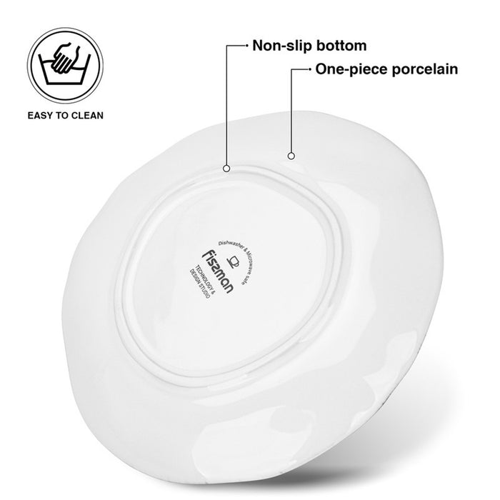 Fissman 2-Piece Plates GALACTICA 16cm Porcelain