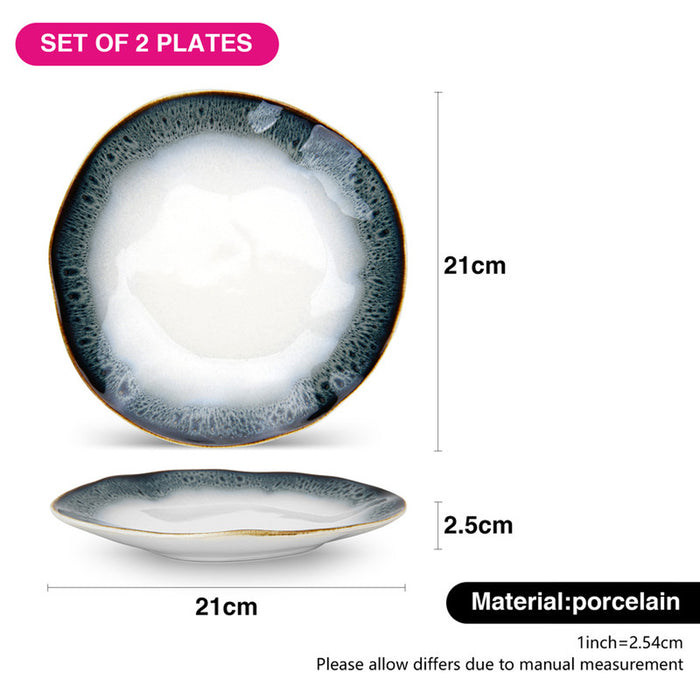 Fissman 2-Piece Plates GALACTICA 21cm Porcelain