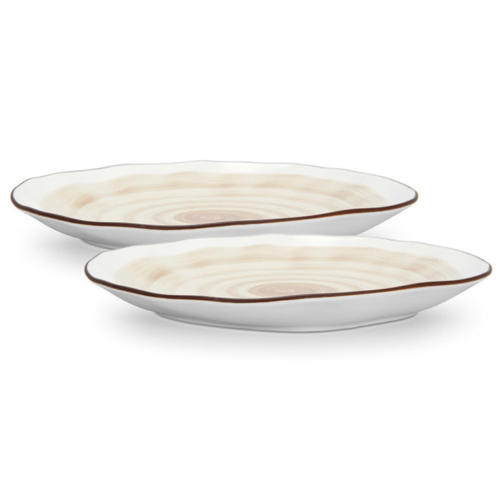Fissman 2-Piece Plates Glide 26cm (Porcelain)