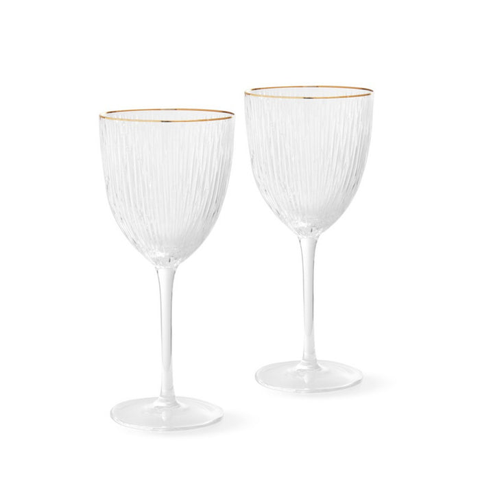 Fissman 2-Piece Red Wine Glasses 410ml Glass
