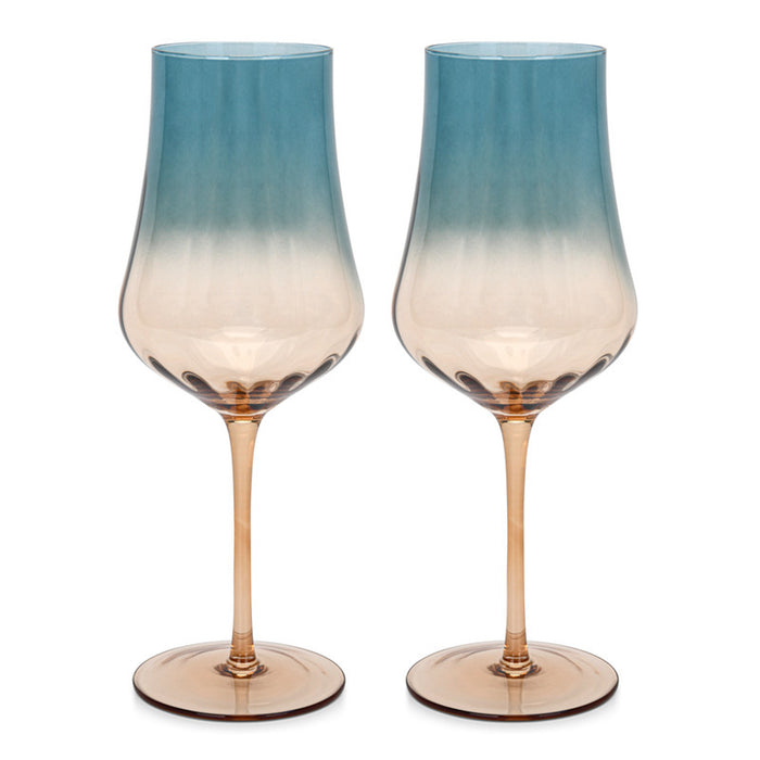 Fissman 2-Piece Red Wine Glasses 600ml Glass