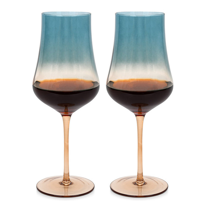 Fissman 2-Piece Red Wine Glasses 600ml Glass