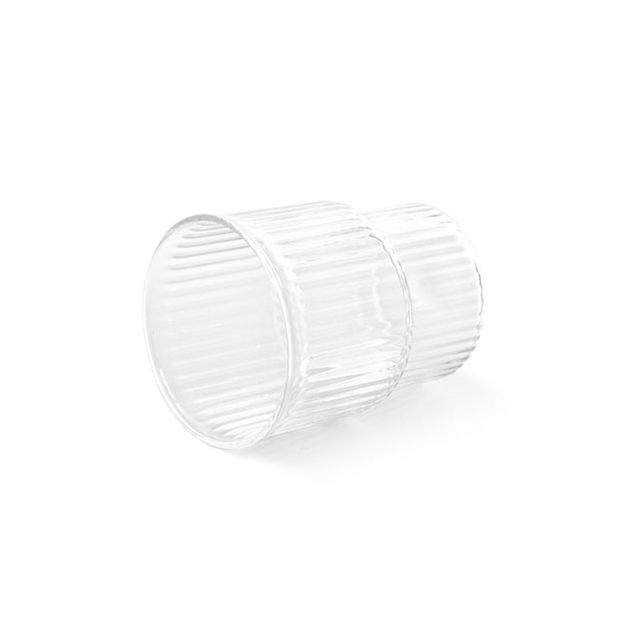 Fissman 2-Piece Tumbler Glasses 370ml Borosilicate Glass