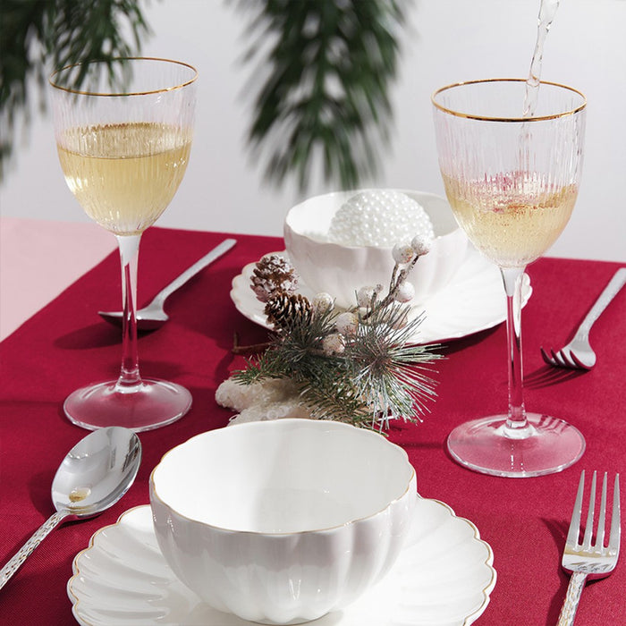 Fissman 2-Piece White Wine Glasses 300ml Glass
