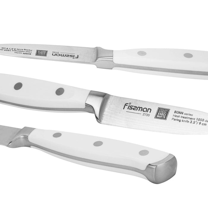 3.5'' Paring Knife Bonn Series, with Sharp Blade and Sturdy Non Slip Handle