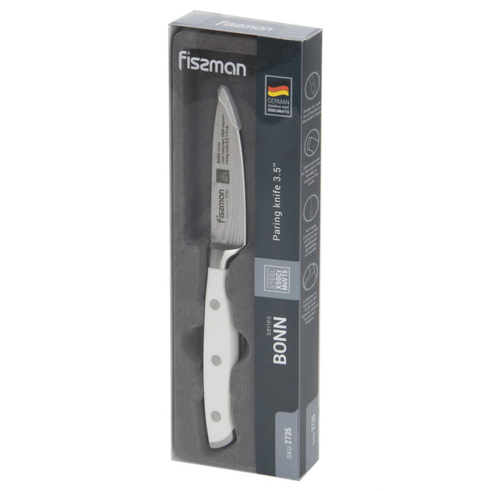 3.5'' Paring Knife Bonn Series, with Sharp Blade and Sturdy Non Slip Handle