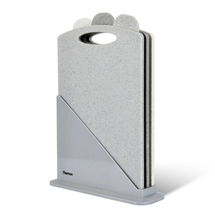 3-Pieces Cutting Board with Stand 31cm