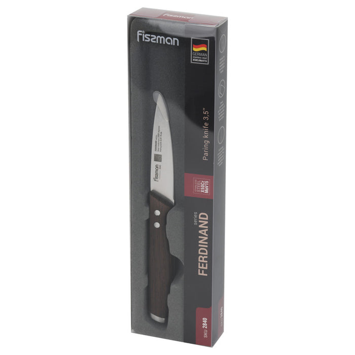 Fissman 3.5'' Paring Knife Ferdinand (X50CrMoV15 steel)