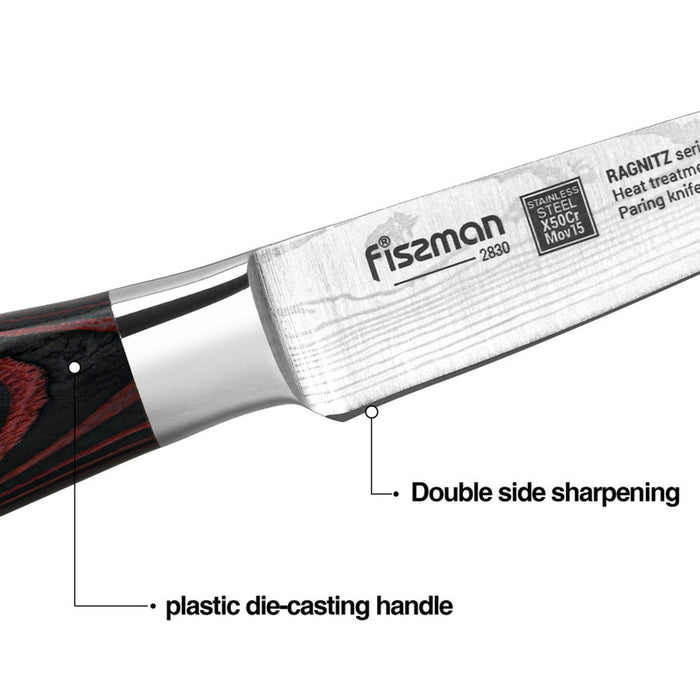 Fissman 3.5" Paring Knife Ragnitz Series (Steel X50Cr15MoV)