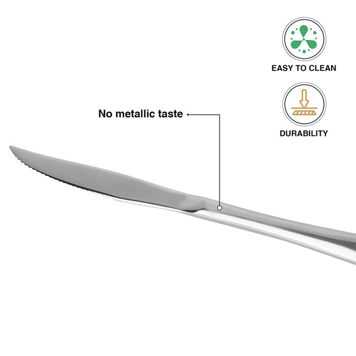 Fissman 3-Piece Steak Knives Flavia 22.5cm Stainless Steel