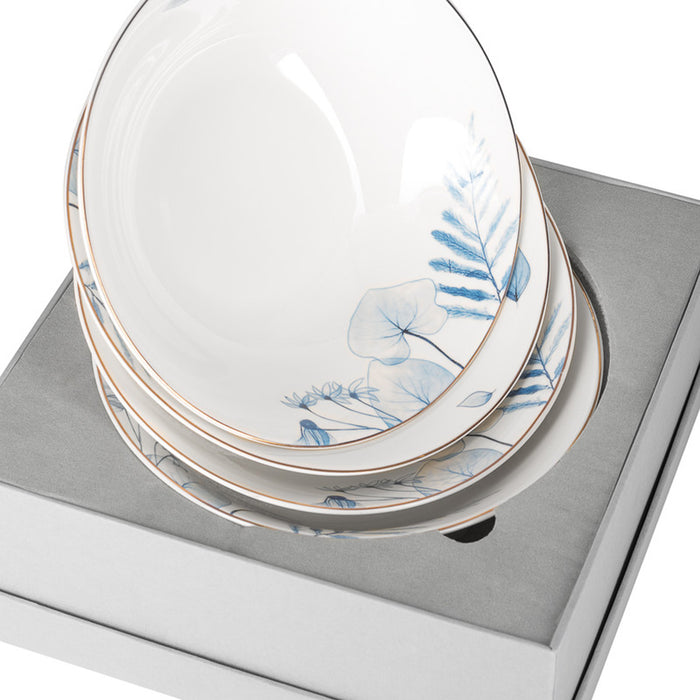 Fissman 4-Piece Salad Bowl Lyon 18cm Porcelain