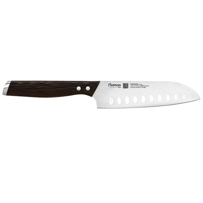 Fissman 5'' Santoku Knife Ferdinand (X50CrMoV15 steel)