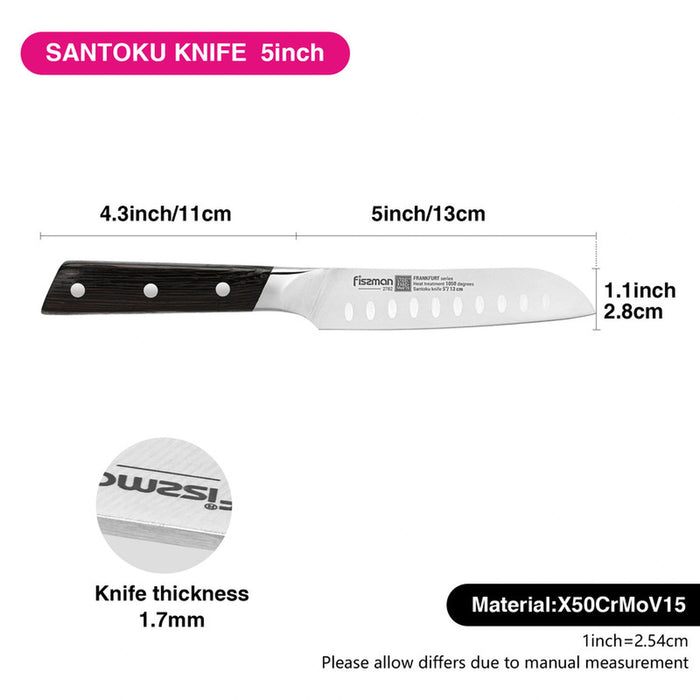 5'' Santoku Knife FrankFruit Series