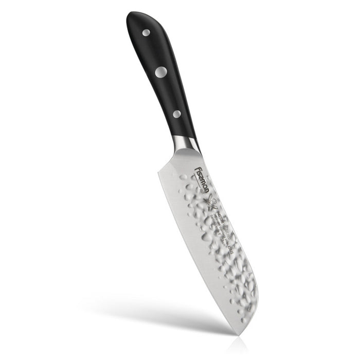 Fissman 5" Santoku Knife Hattori Series Black/Silver
