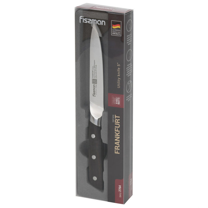 5'' Utility Knife FrankFruit Series, with Sturdy And Elegant Handle, Minimalist Design with Sharp Blade