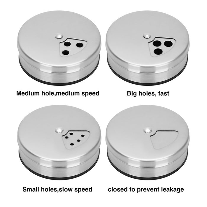 Fissman 5-Piece Salt And Pepper Shaker Glass 80ml