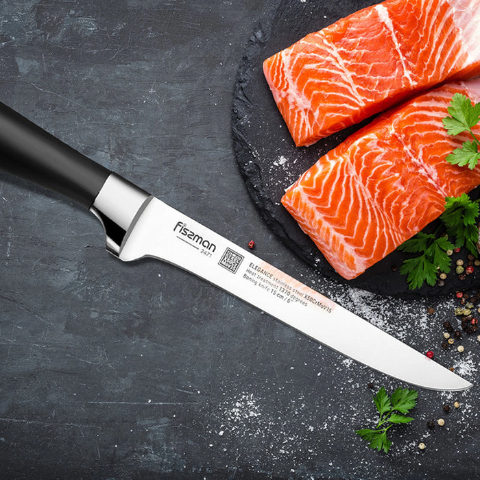 Fissman 6" Boning Knife ELEGANCE (X50CrMoV15 Steel)