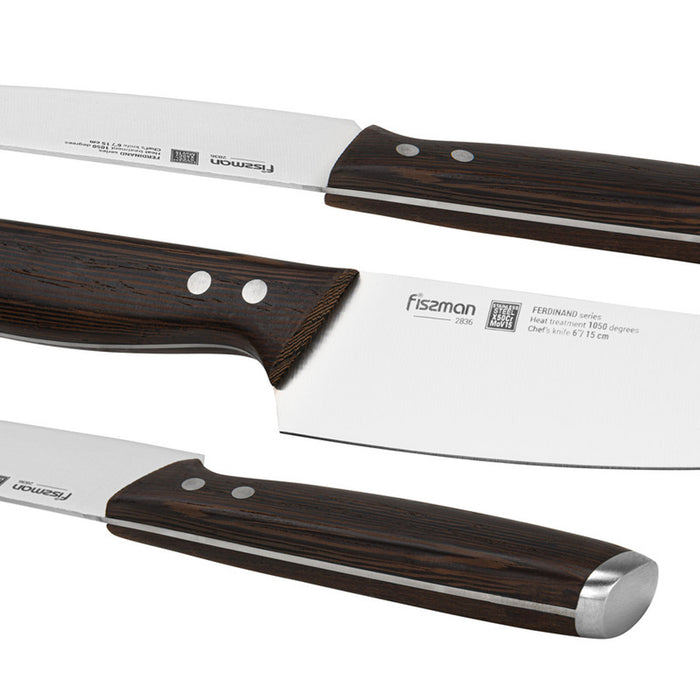 Fissman 6'' Chef Knife Ferdinand (X50CrMoV15 steel)