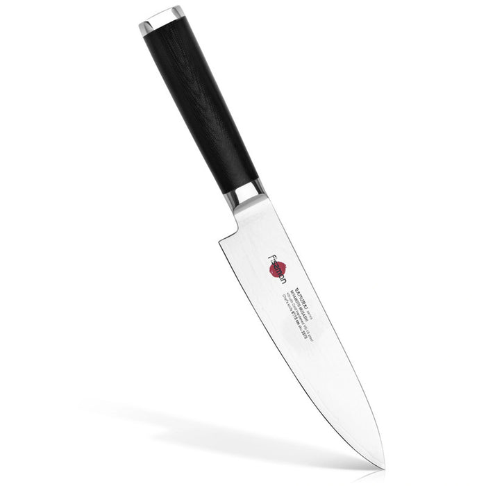 6" Chef's Knife Samurai Musashi 15cm (Steel DAMASCUS)