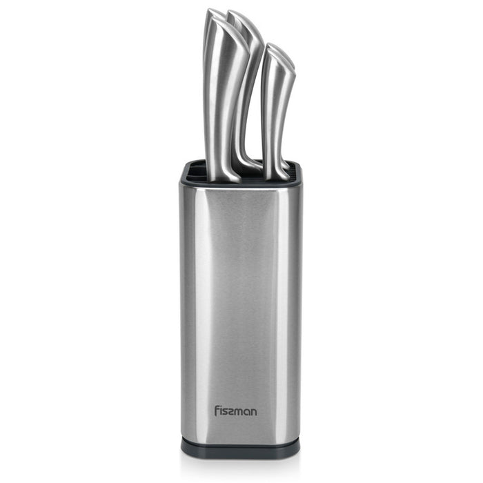 Fissman 6-Piece Knife Set Jarl with Metal Block 420J2 Steel