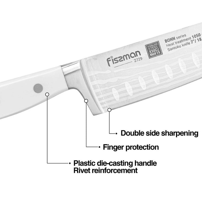 Fissman 7''Santoku Knife Bonn Series