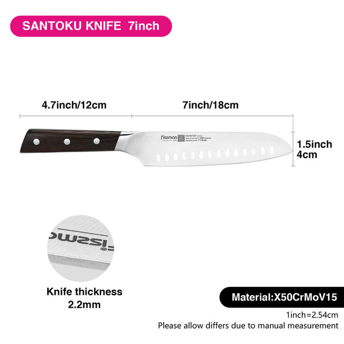 7'' Santoku Knife FrankFruit Series