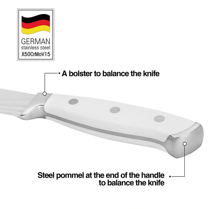 8'' Slicing Knife Bonn Series, with Sharp Blade and Sturdy Non Slip Handle