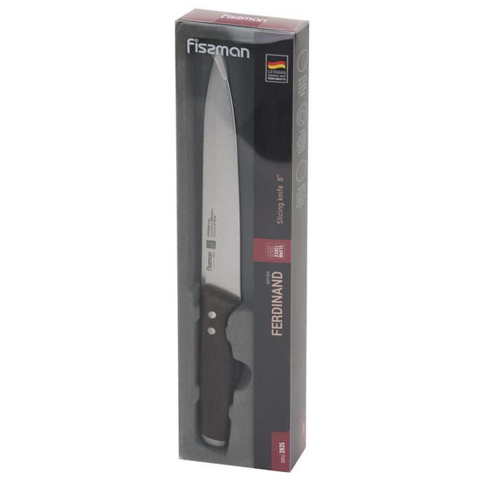Fissman 8'' Slicing Knife Ferdinand (X50CrMoV15 steel)