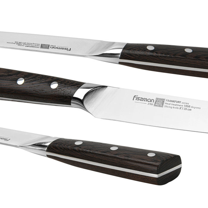 8'' Slicing Knife FrankFruit Series, with Sturdy And Elegant Handle, Minimalist Design with Sharp Blade, Fruits&Vegetable, Meat, Chopping Slicing, Home, Kitchen,And Restaurant