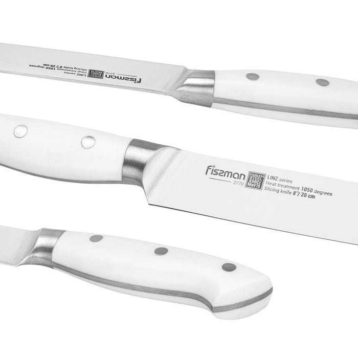 Fissman 8" Slicing knife LINZ (steel X50Cr15MoV)