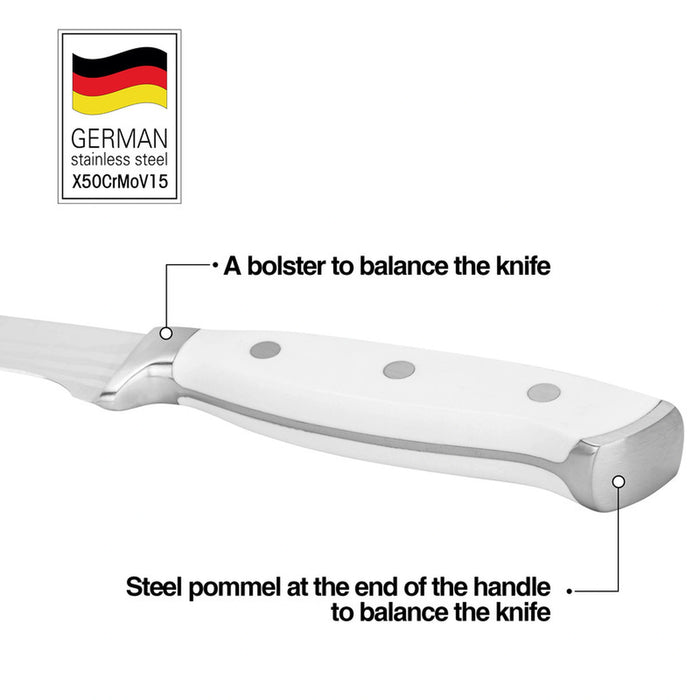 8'' Stiff Fillet Bonn Series, with Sharp Blade and Sturdy Non Slip Handle