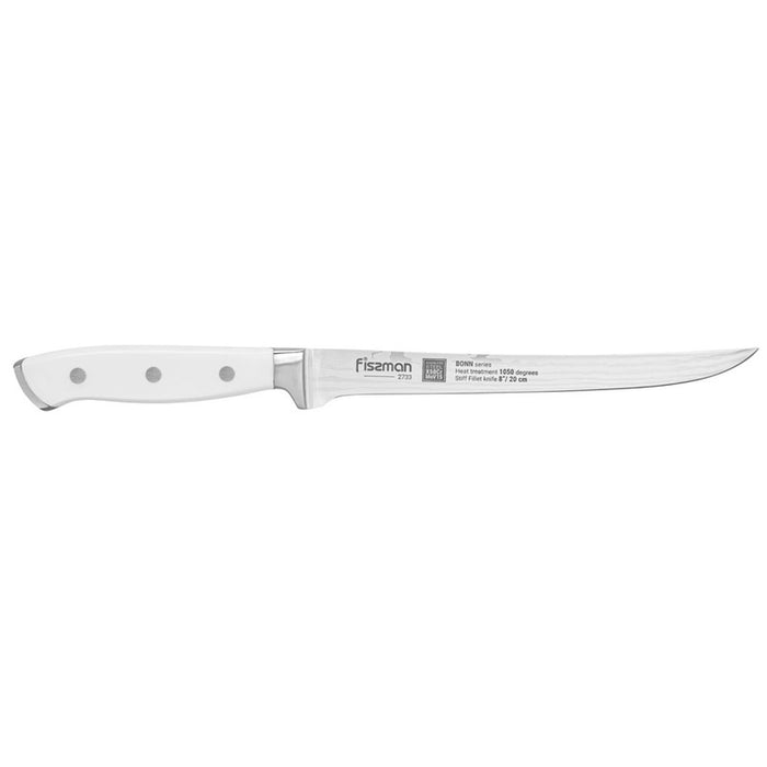8'' Stiff Fillet Bonn Series, with Sharp Blade and Sturdy Non Slip Handle