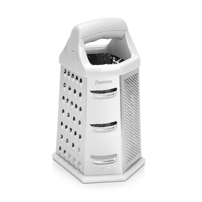Fissman 9" 6-Sided Grater 24cm Stainless Steel