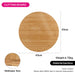 Bamboo Cutting Board Round - 43x43x5cm Fissman