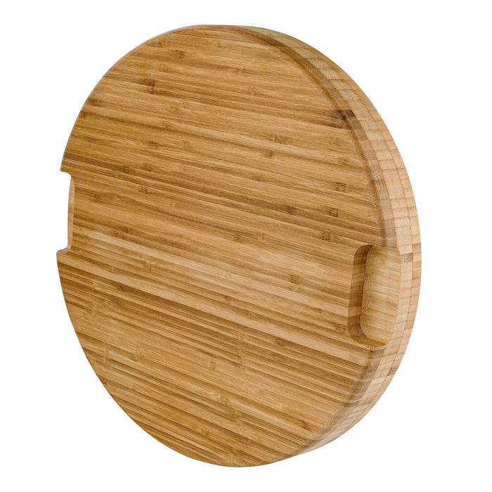 Bamboo Cutting Board Round - 43x43x5cm Fissman