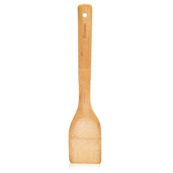 Fissman Bamboo Flat Turner - Heat Resistant Soft Grip Turner, Bamboo