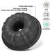 Bundtform Pan 25cm, Carbon Steel Granite Non Stick Fissman