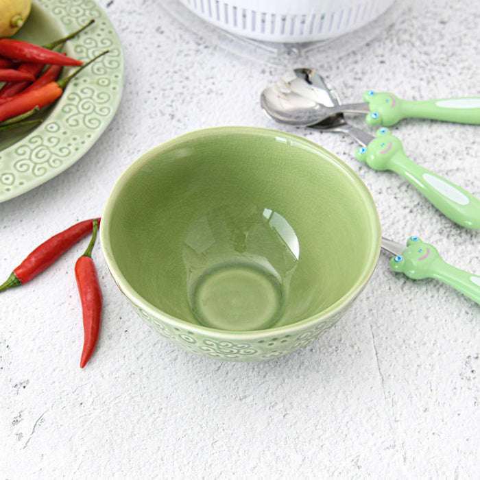 Fissman Ceramic Green Crackle 580ml