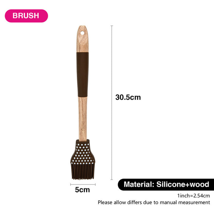Fissman Chefs Tools Silicone Brush With Handle 30.5cm