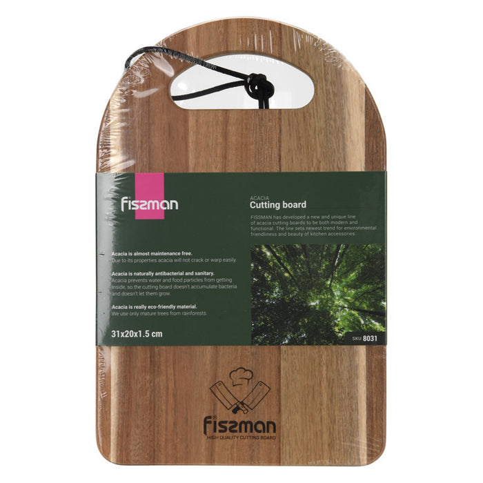Fissman Cutting Board 31x20x1.5cm (Acacia)